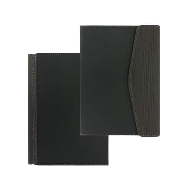 PU Hardcover Notebook With Magnetic Flap, Pen Holder & Page Mark Ribbon